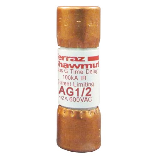 AG1/2 - Fuse Amp-Trap® 600V 0.5A Time-Delay Class G AG Series